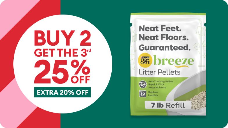 Tidy Cats Breeze pellets bag