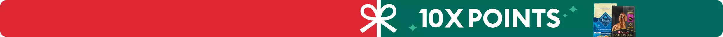 10X POINTS with white bow