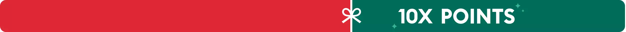 Red and white 10x points