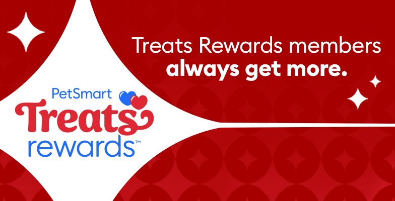 Red background Treats Rewards