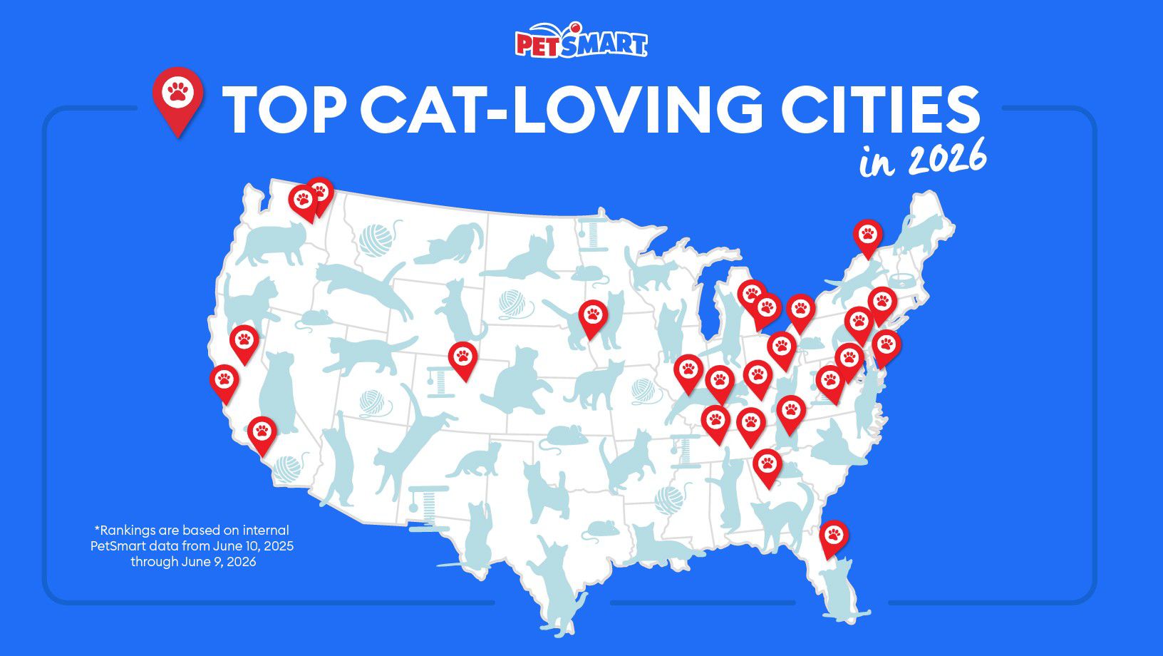 top 25 cat cities