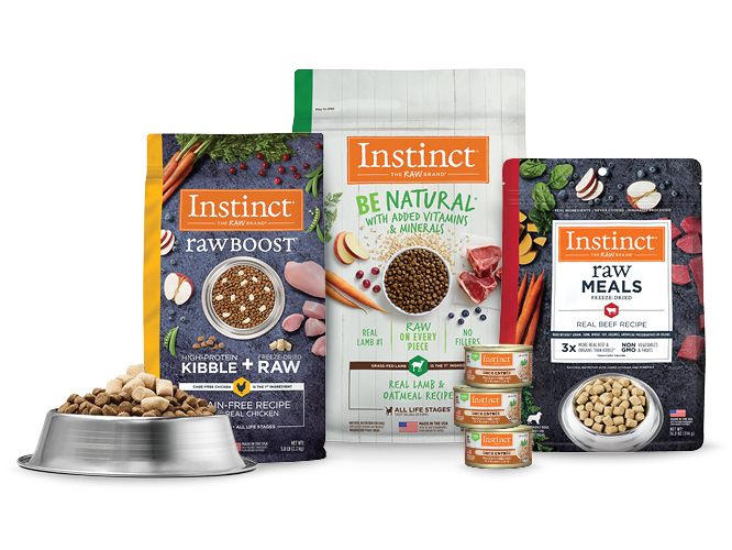 instinct food bags