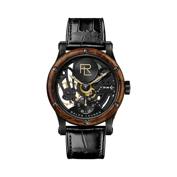 45 MM スケルトン スティール腕時計/時計/アナログ腕時計/手巻き式