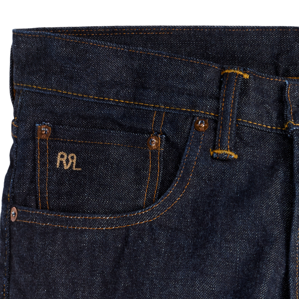 RRL（ダブル アール エル）】スリム フィット セルビッジ