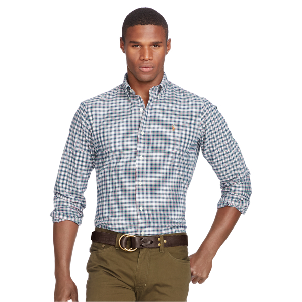 Ralph Lauren Plaid Cotton Oxford Shirt