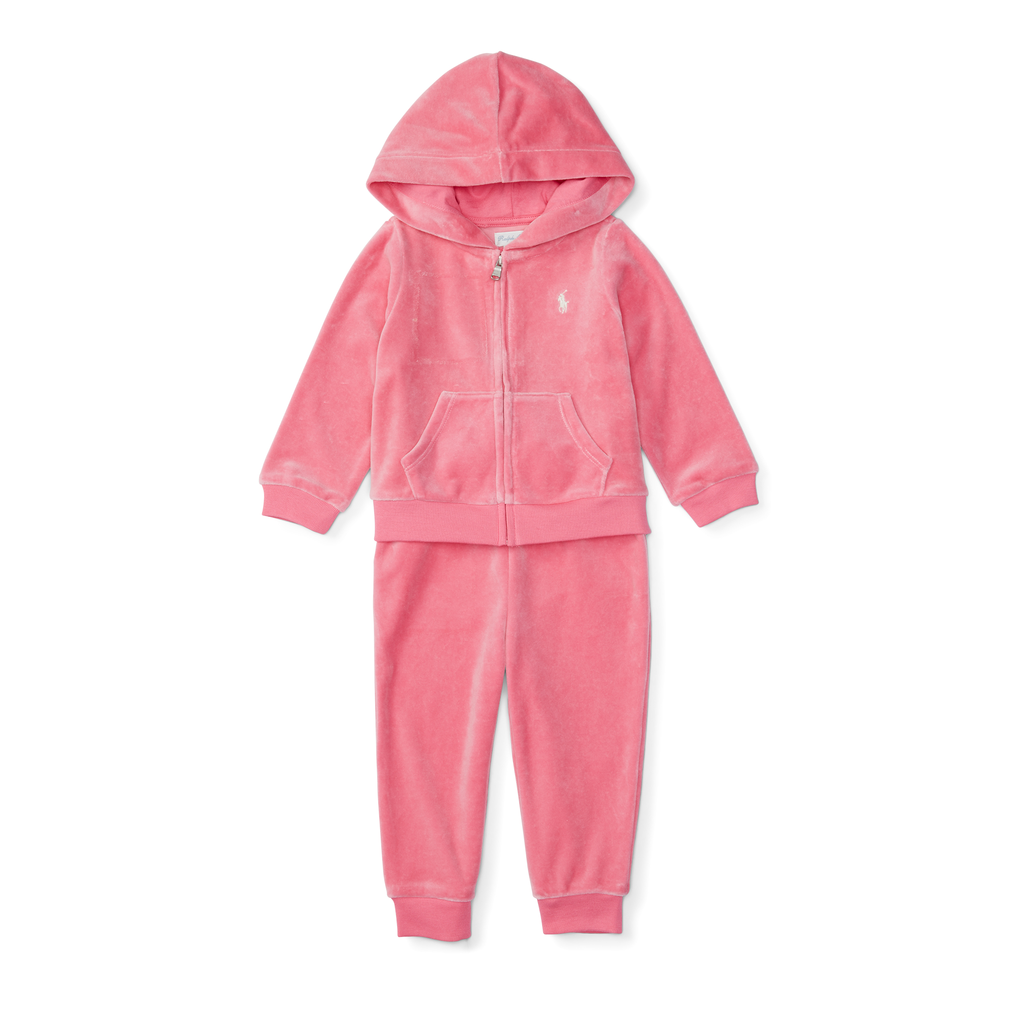 Ralph Lauren Velour Hoodie & Pant Set