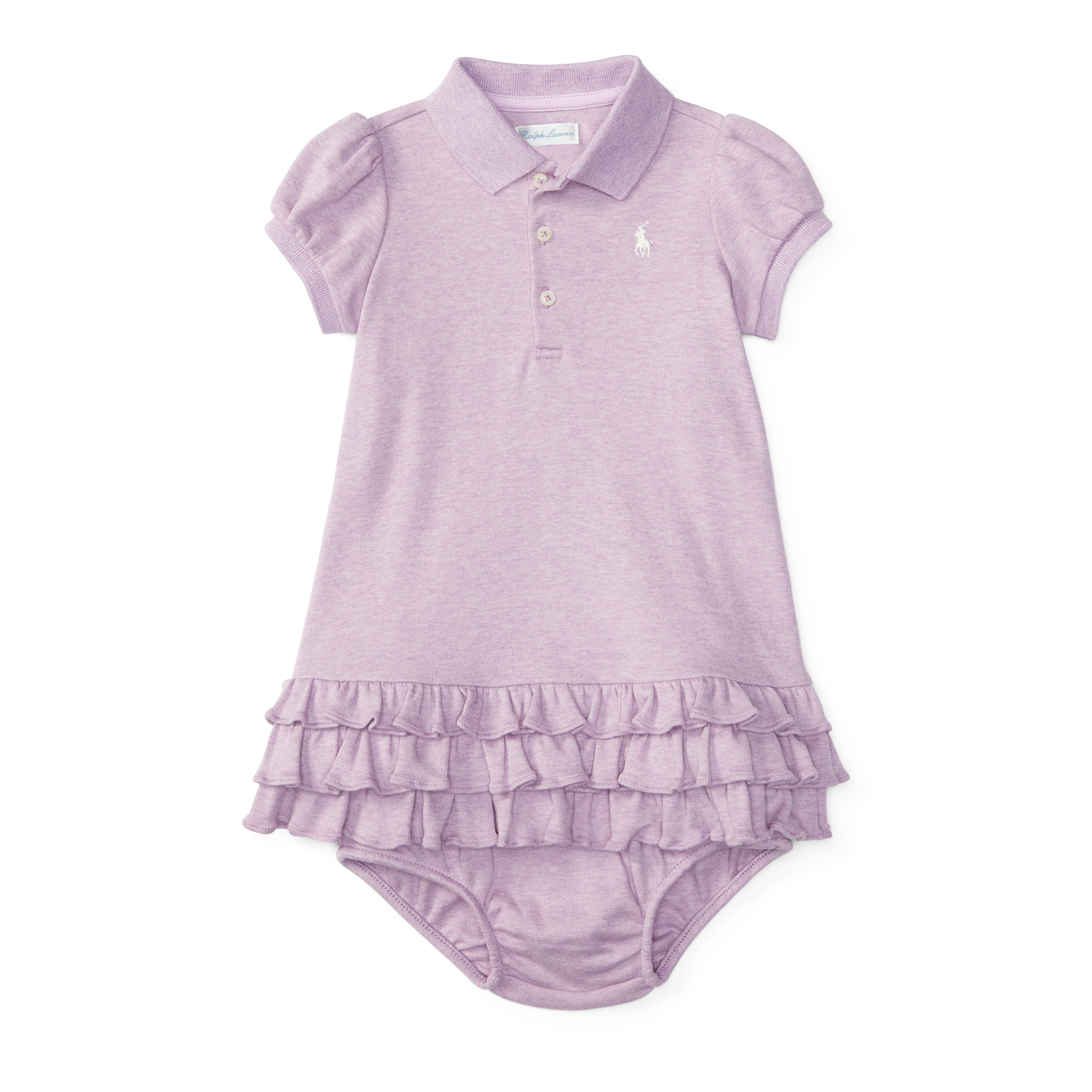 Ralph Lauren Ruffled Polo Dress & Bloomer