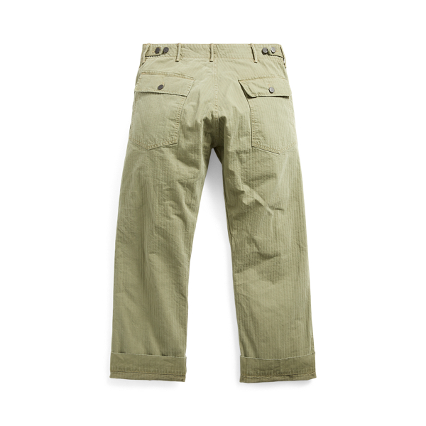 RRL コットン ヘリンボーン パンツ UTILITY PANT 32*32 - ワークパンツ