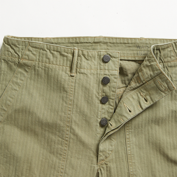 RRL コットン ヘリンボーン パンツ UTILITY PANT 32*32 - ワークパンツ