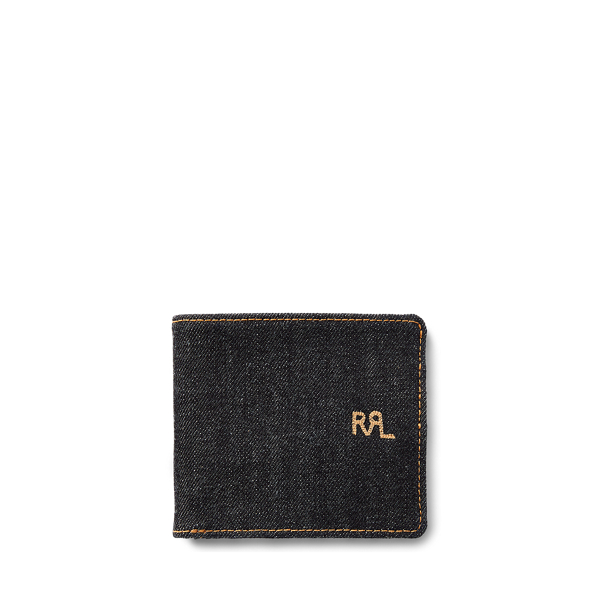 RRL INDIGO LEATHER 2つ折り財布 ラルフローレンダブルアールエル 