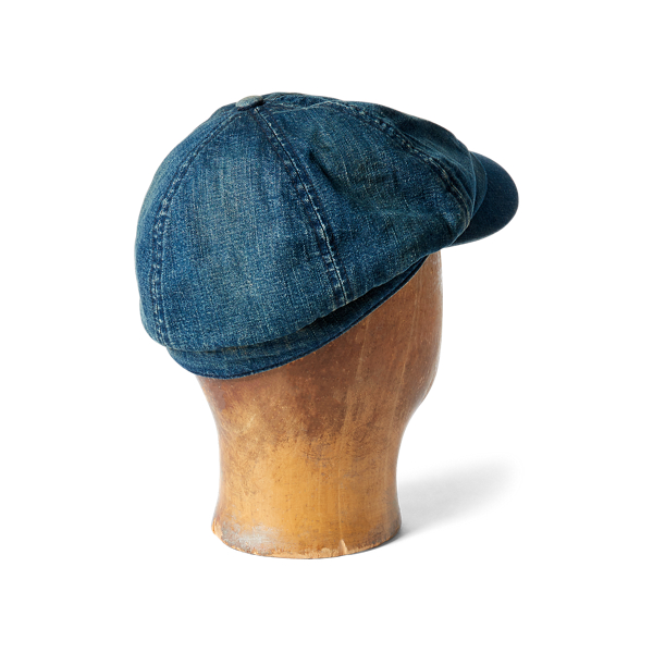 ダブルアールエル【新品】RRL Glen Plaid Tweed Newsboy Cap