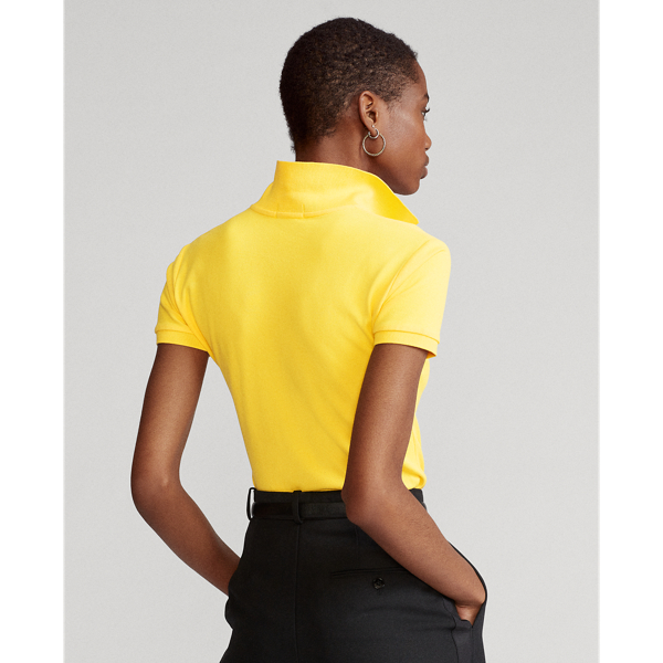 スリム フィット ストレッチ ポロシャツ