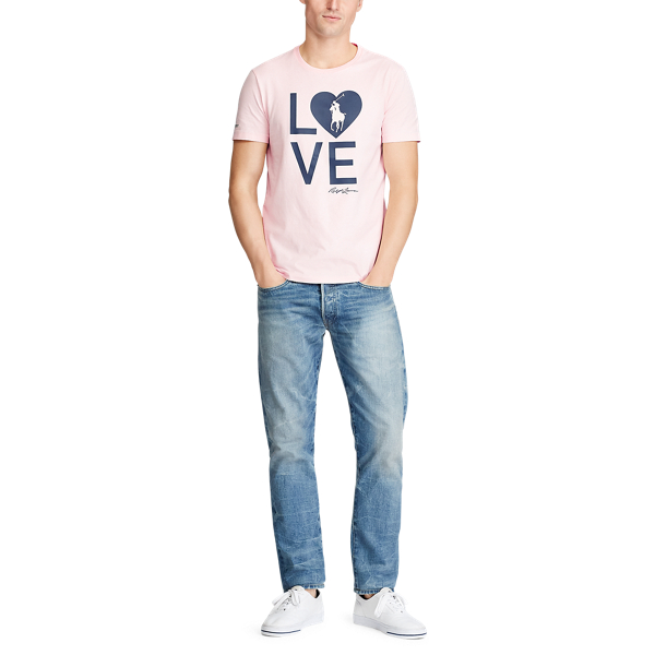 Pink Pony Live Love Tシャツ Tシャツ ロンt 半袖 クルーネック Vネック タンクトップ ラルフ ローレン公式オンラインストア