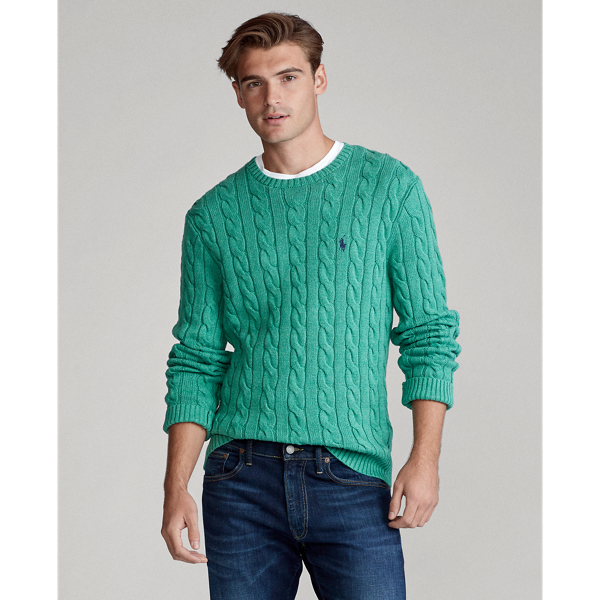 ケーブルニット コットン セーター ラルフ ローレン公式オンラインストア