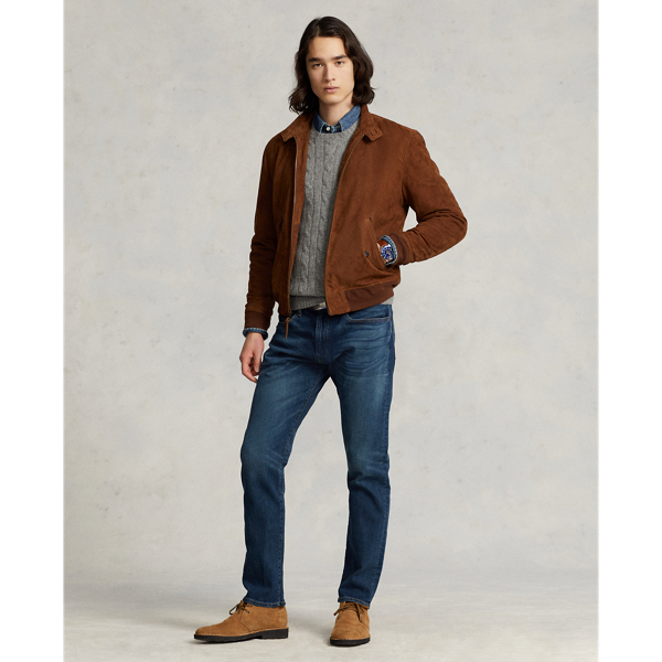 Ralph Lauren Hampton Relaxed Straight Jean In Rockford Stretch | ModeSens