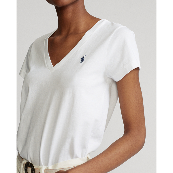 ジャージー Vネック Tシャツ ラルフ ローレン公式オンラインストア