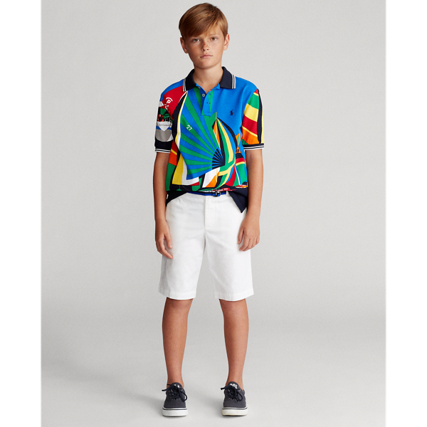 セールボート コットン メッシュ ポロシャツ ポロシャツ/ビッグポニー