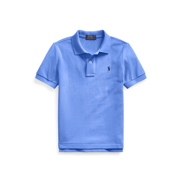 POLO RALPH LAUREN CHILDRENSWEAR（ポロ ラルフ ローレン チルドレンズウェア】コットン メッシュ ポロシャツ  (トップス/ポロシャツ)ブルー CWPOKNIBN820184400 ラルフ ローレン公式オンラインストア