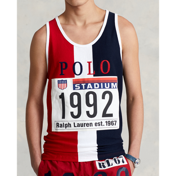 新品タグ付き XL POLO RALPH LAUREN 1992 tokyo stadium tank top