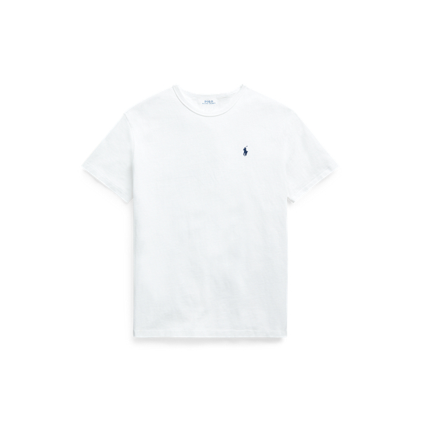 POLO RALPH LAUREN（ポロ ラルフ ローレン）】クラシック フィット ジャージー Tシャツ | (トップス/Tシャツ/カットソー)ホワイト  MNPOTSH1N820395100 | ラルフ ローレン公式オンラインストア