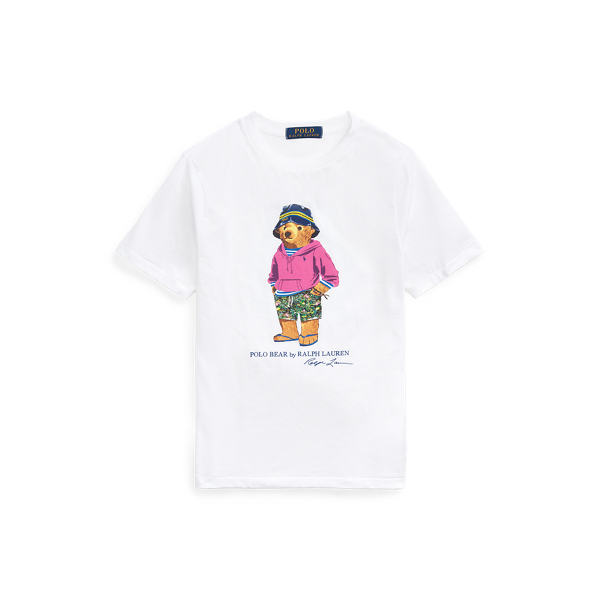 （オンライン限定）ビーチ ベア コットン ジャージー Tシャツ