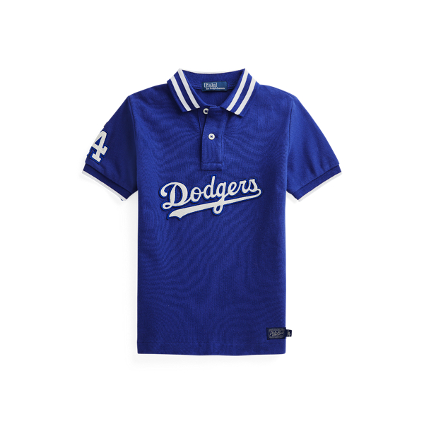 NEW限定品】 Lauren Ralph by POLO LA ポロシャツ M Dodgers トップス 