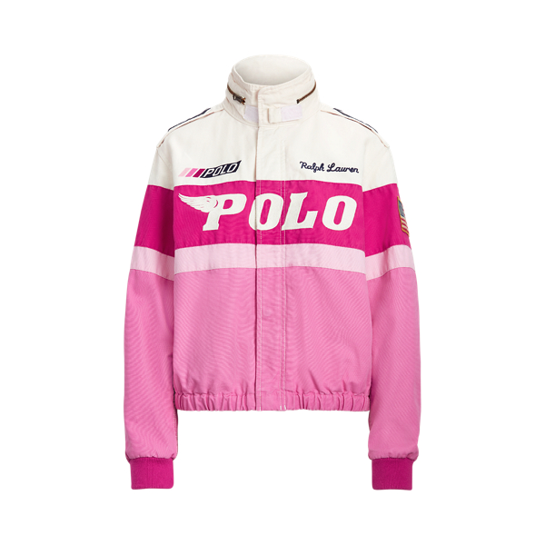 Pink Pony コットン キャンバス ボンバージャケット ラルフ ローレン公式オンラインストア