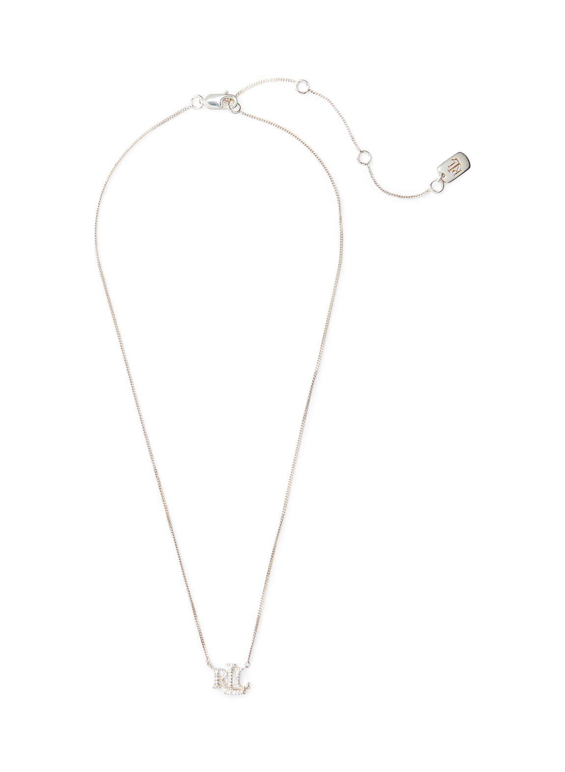 スターリング シルバー ロゴ ネックレス