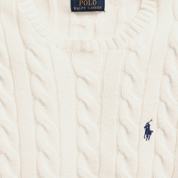 POLO RALPH LAUREN（ポロ ラルフ ローレン）】ケーブルニット コットン 