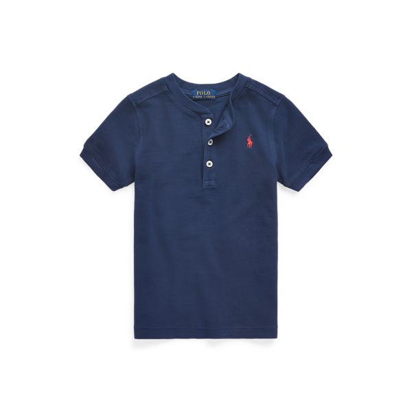 フェザーウェイト コットン メッシュ ヘンリー シャツ ラルフ ローレン公式オンラインストア