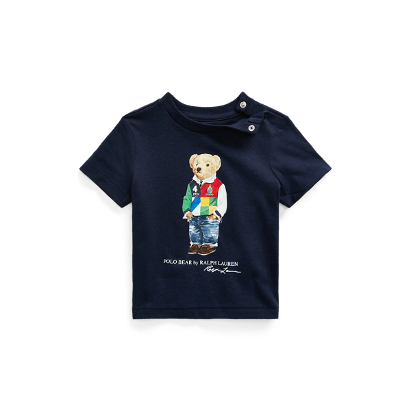 Polo ベア コットン ジャージー Tシャツ