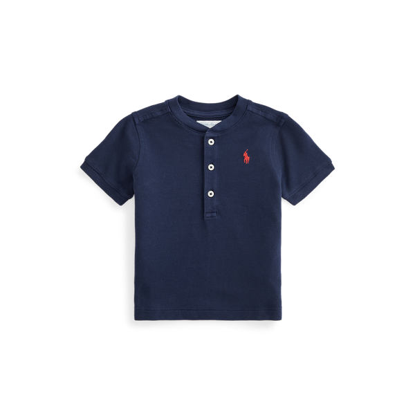 フェザーウェイト コットン メッシュ ヘンリー シャツ