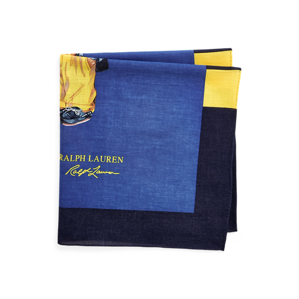 魅了 新作 Ralph Lauren サファリ ポロベア コットンバンダナ 時間指定不可 Www Premiervbleague Com