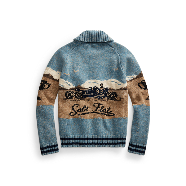 枚数限定 Rrl 大人アメカジ インターシャ ニットショールカーディガン 限定価格セール Www Premiervbleague Com