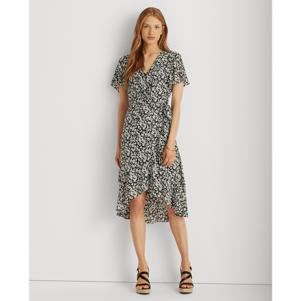 ワンピース フレア ドレス ニット デニム リネン マキシ丈 ラルフ ローレン公式オンラインストア