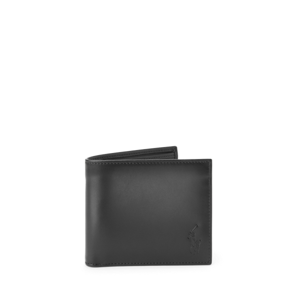 【新品】ポロラルフローレン ポロベア×ストライプ 二つ折り財布 ネイビーアイス_ラルフローレン商品