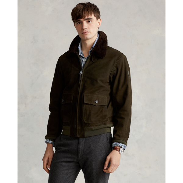 ralph lauren iconic bomber jacket