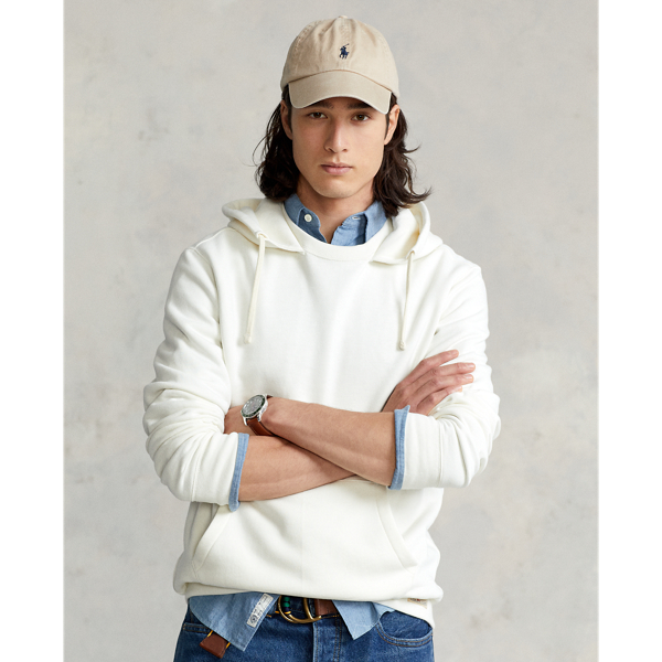 Lauweion Women Solid Basic Fleece Letter Loose Hoodie