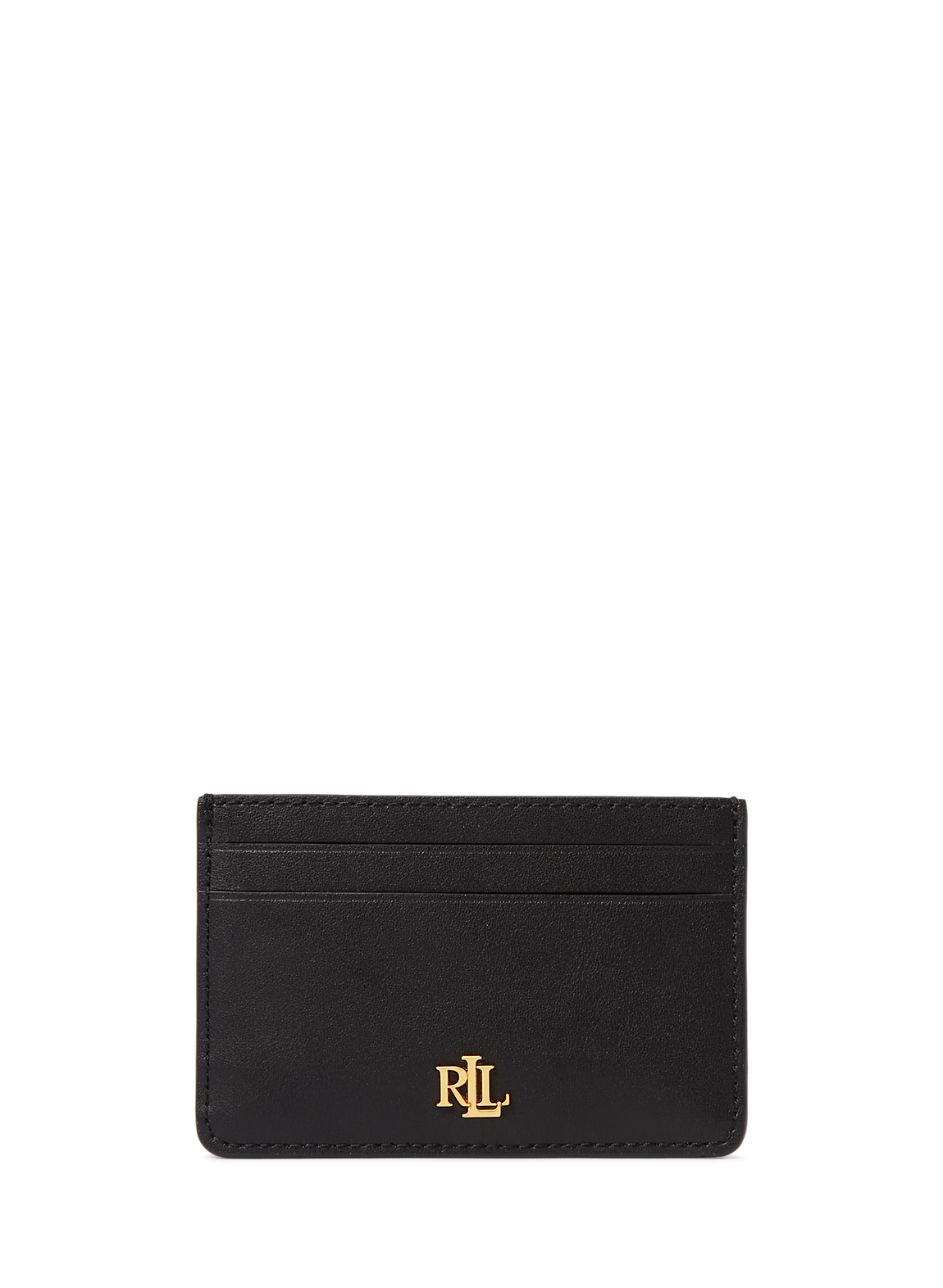 LAUREN RALPH LAUREN(ローレン ラルフ ローレン)】レザー カード ケース (財布/小物/カードケース)ブラック WALRSLG02320028001 ラルフ ローレン公式オンラインストア ラルフローレン 小物入れ