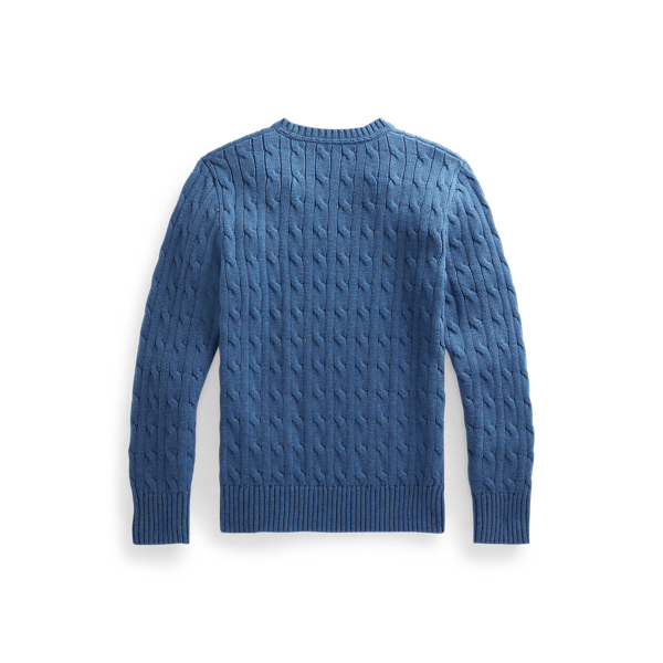 ニット セーター クルーネック ウール カシミア コットン ラルフ ローレン公式オンラインストア