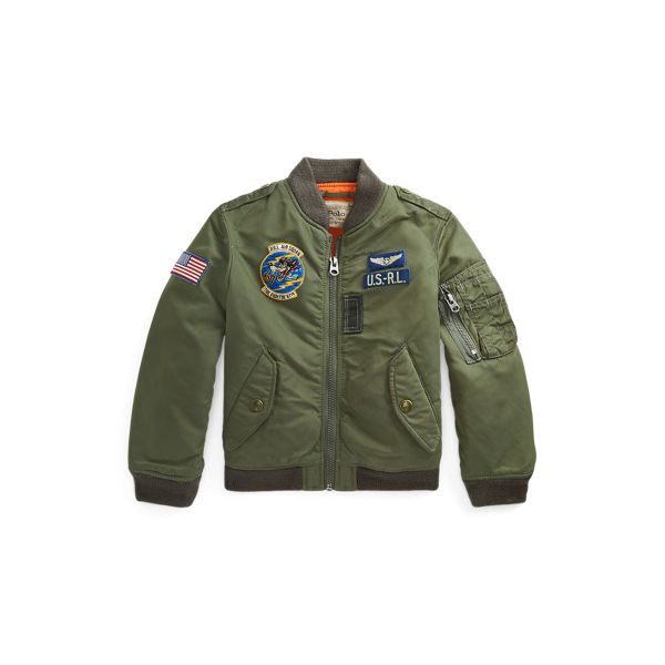 POLO RALPH LAUREN ツイル ボンバー ジャケット MA-1 POLO RALPH LAUREN（ポロ ラルフ ローレン）の「ツイル ボンバー