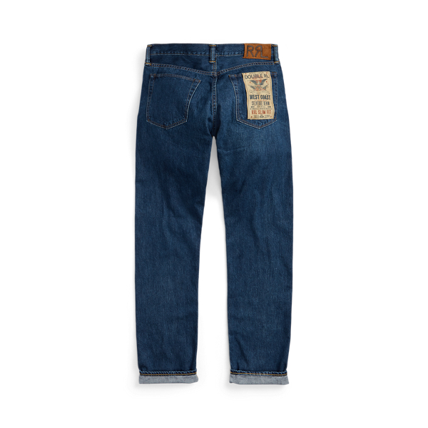 RRL（ダブル アール エル）】スリム フィット セルビッジ ジーンズ 