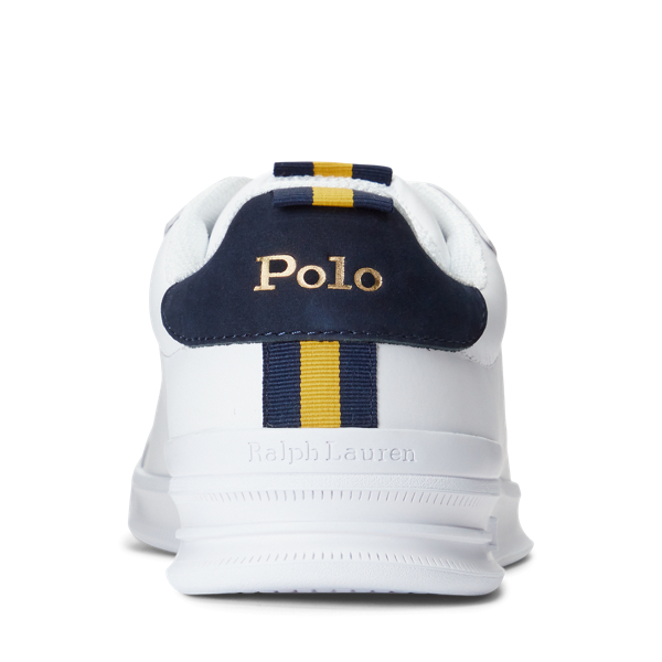 POLO RALPH LAUREN（ポロ ラルフ ローレン）】ヘリテージ Court II レザー スニーカー | (シューズ/スニーカー)ホワイト  MAPSFTW0CT20197100 | ラルフ ローレン公式オンラインストア