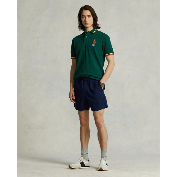 6インチ Polo プレップスター リネンブレンド ショートパンツ