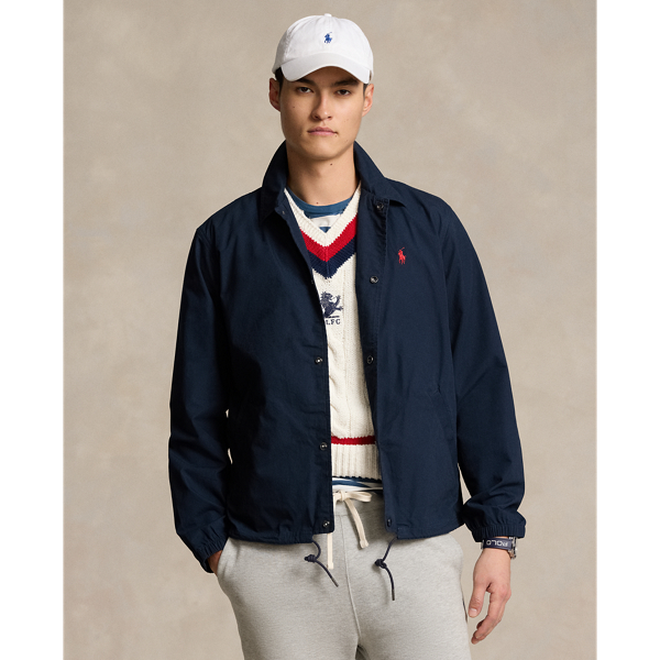 Polo Ralph Lauren Mens Classic Fit Twill Utility Beige Over Shirt Jacket XL  RRL