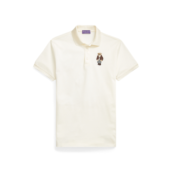 カスタム スリム フィット Polo ベア ポロシャツ Tシャツ/ロンT/半袖 