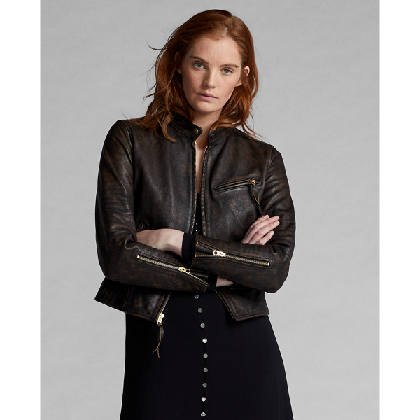 rl leather jacket