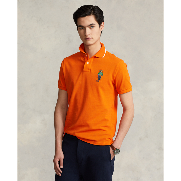 RalphLauren ポロラルフローレン ポロシャツ オレンジ Lサイズ - 通販
