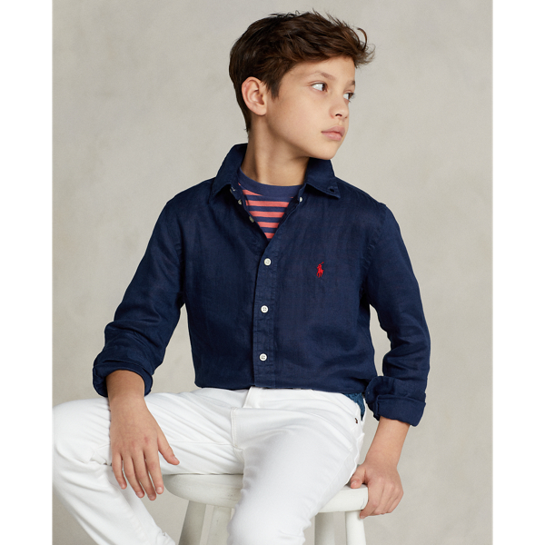 POLO RALPH LAUREN CHILDRENSWEAR】リネン シャツ | (トップス/シャツ 