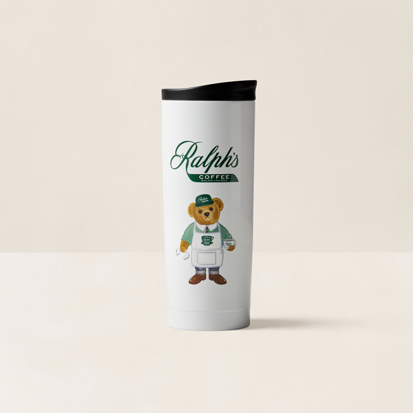 RALPH LAUREN HOME（ラルフ ローレン ホーム】（Ralph's Coffee）バリスタ Polo ベア コーヒー タンブラー |  (食器/キッチン/グラス/マグカップ/タンブラー)ホワイト HMRLTBLH3620048100 | ラルフ ローレン公式オンラインストア